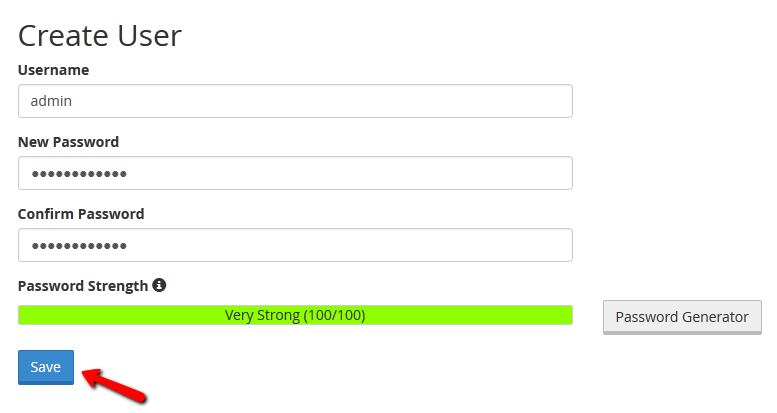 cpanel how to create a password protected folder