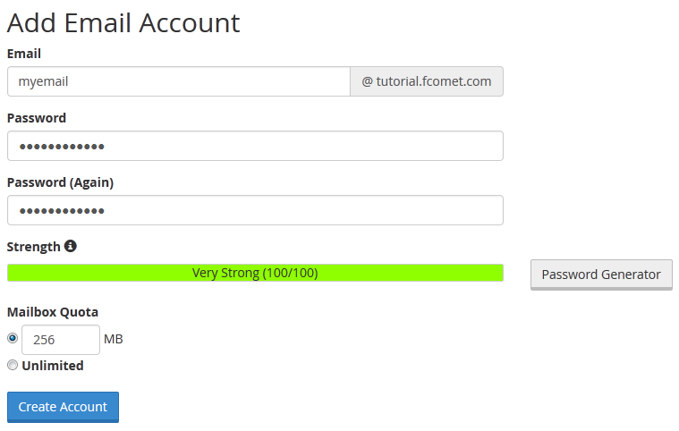 Create Email Accounts - cPanel Tutorial - FastComet