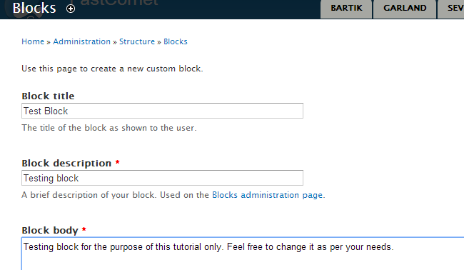 How To Manage Blocks In Drupal Drupal Tutorial Fastcomet