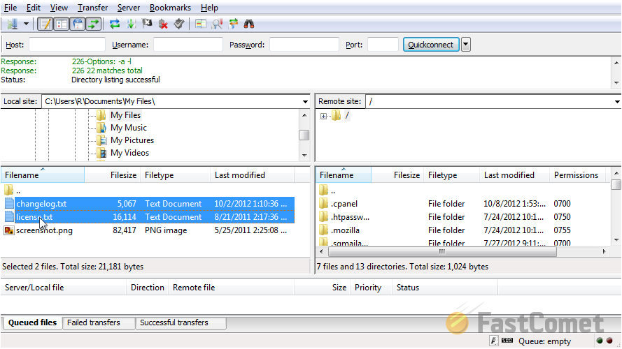 How to download multiple files into filezilla mysql workbench mysql