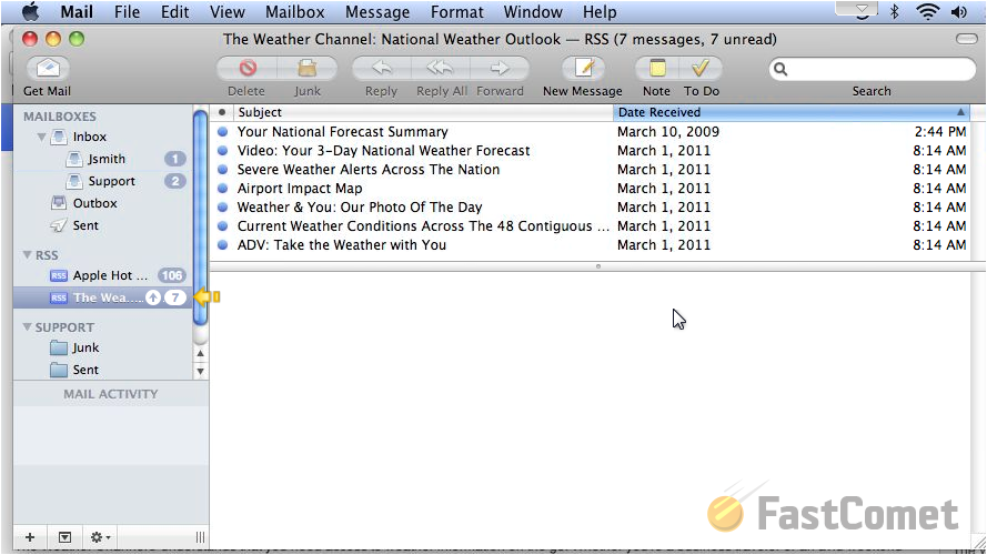 remove rss feed from outlook 365 for mac