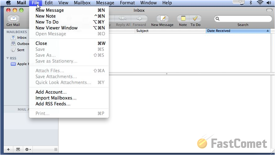 google pop mail settings for mac mail