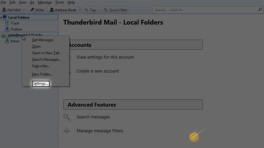 thunderbird email signature setup